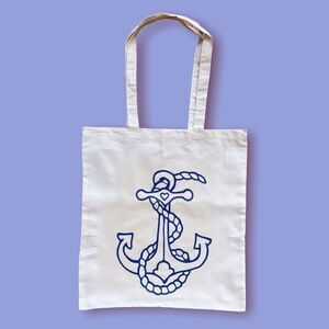 NWT Wool + Pepper Co. ANCHOR Eco-Friendly Re-usable Tote Bag